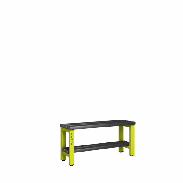 Pure Carbon Zero Single Sided 1000mm Standard Bench With Shoe Shelf