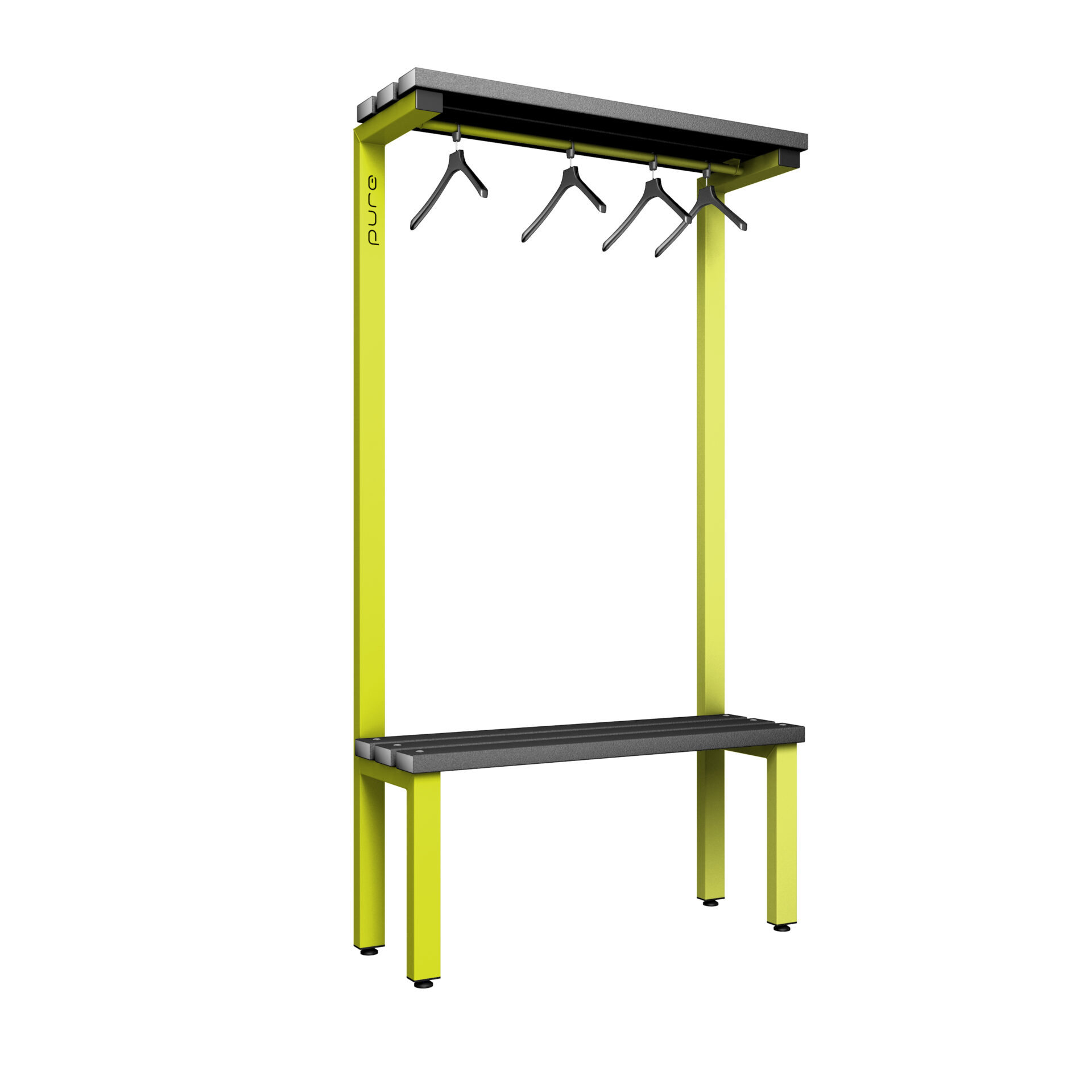 Pure Carbon Zero Single Sided 1000mm Overhead Hanging Bench
