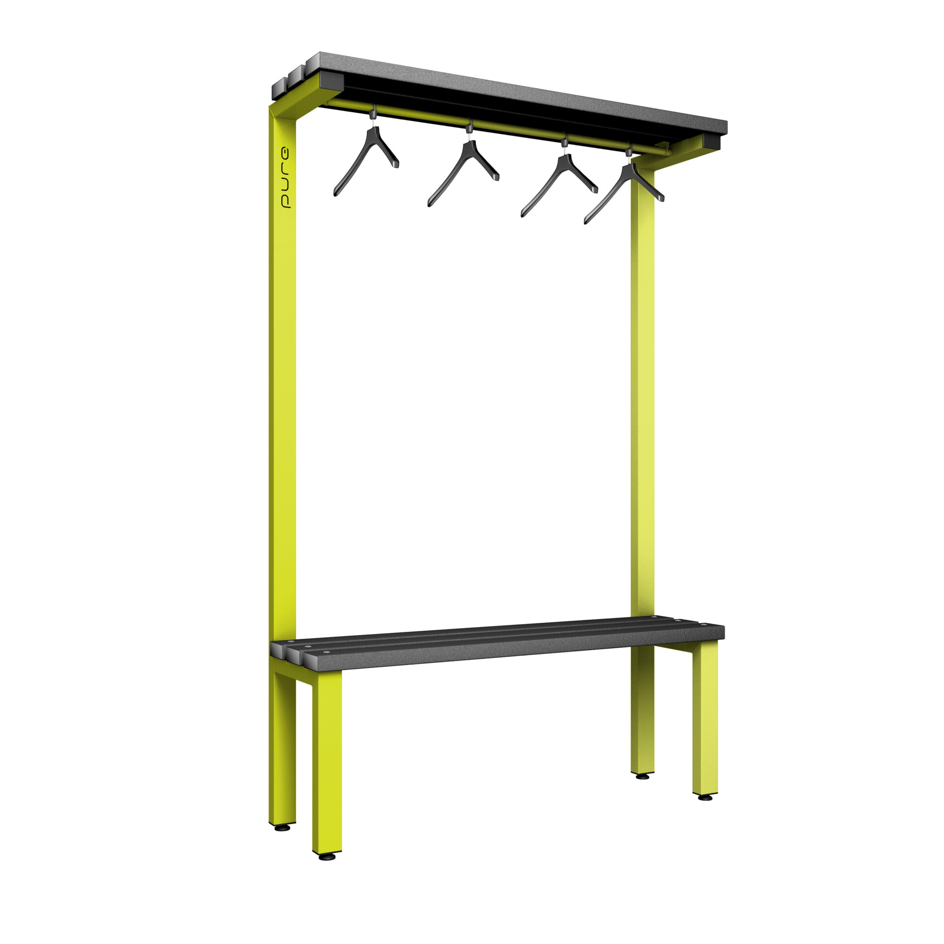 Pure Carbon Zero Single Sided 1200mm Overhead Hanging Bench