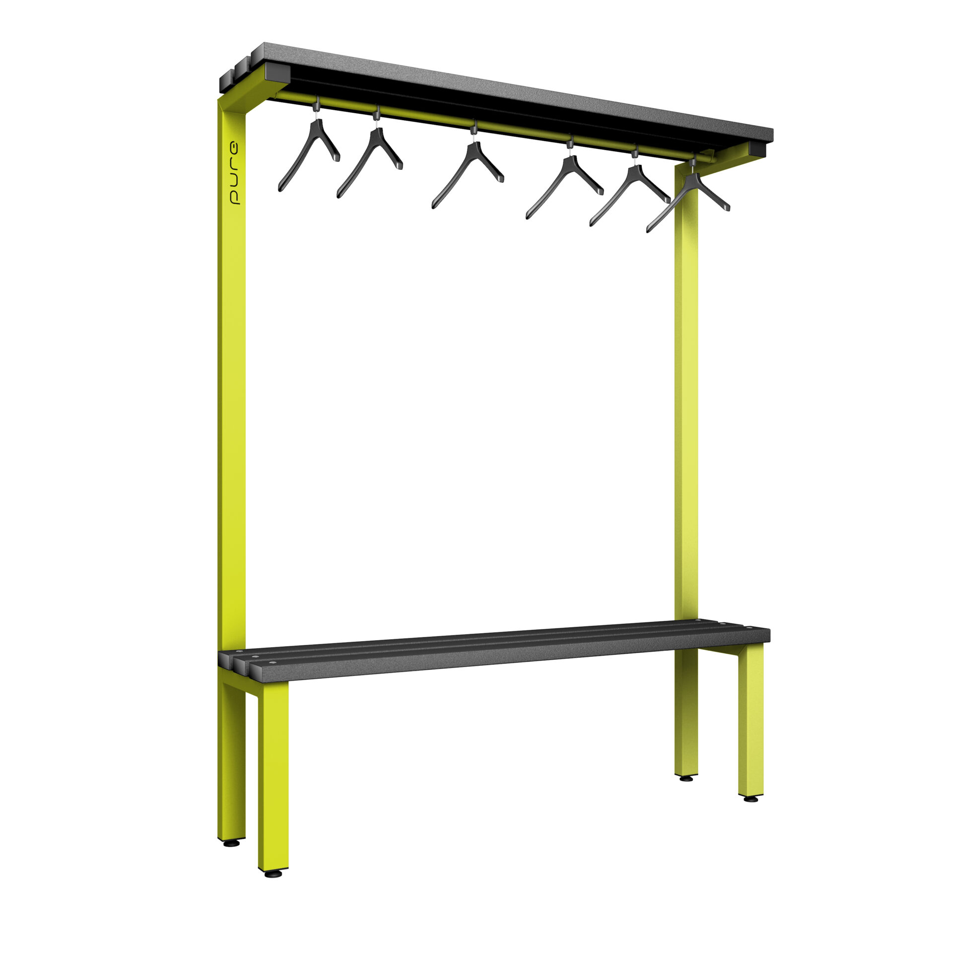 Pure Carbon Zero Single Sided 1500mm Overhead Hanging Bench