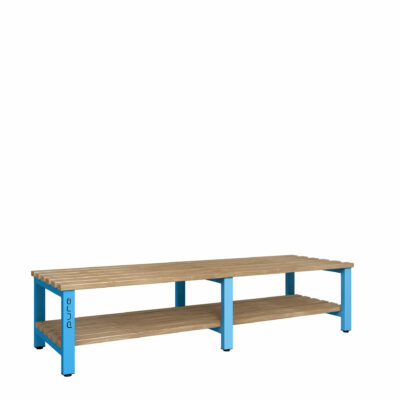 Pure 2000 Double Sided Bench with Shoe Shelf