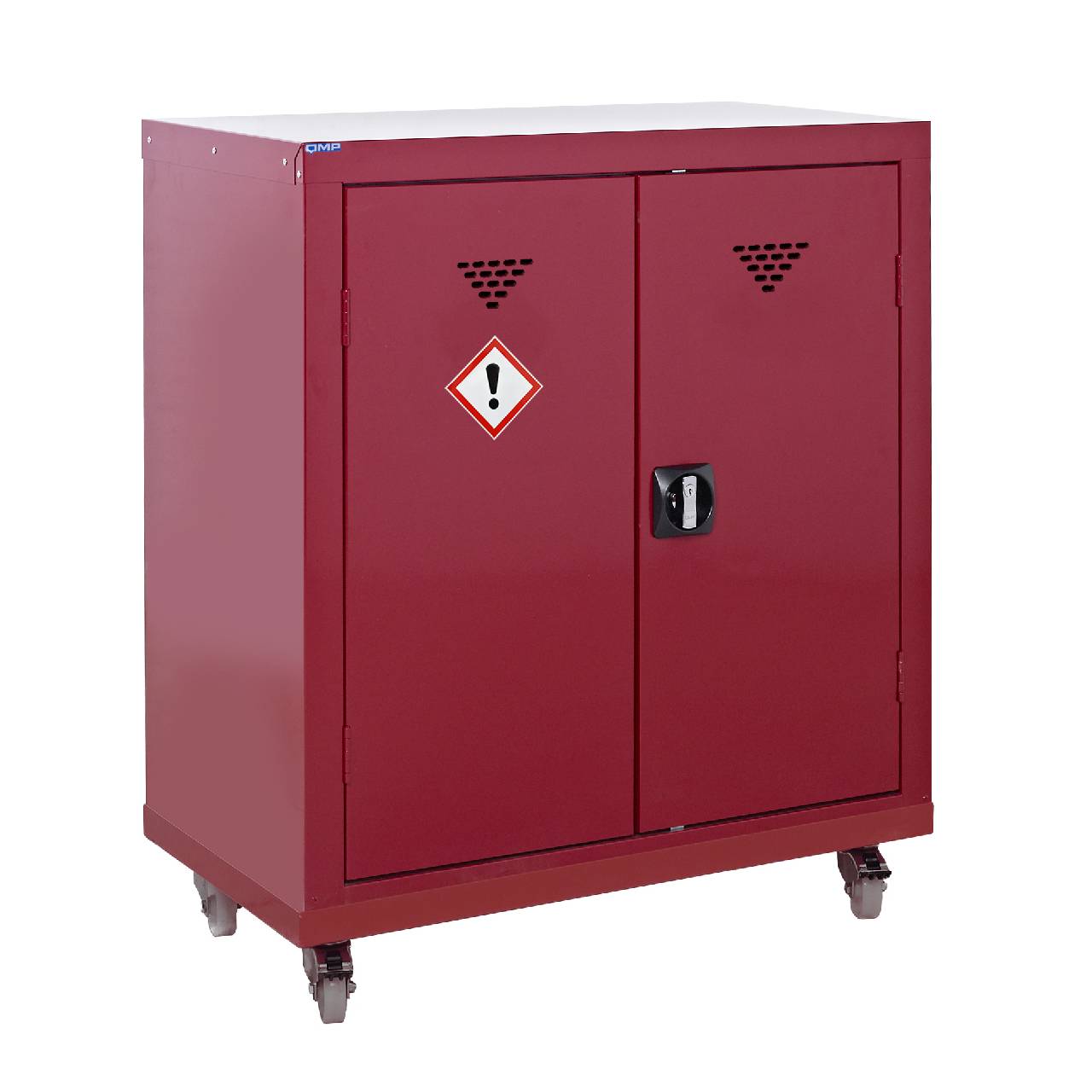 QMP Pesticide & Agrochemical Mobile Cabinets - 1040H x 900W x 460D mm