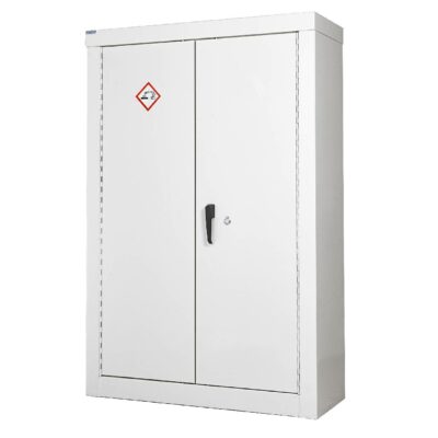 QMP Acid Alkali Caustic Material Floor Standing Security Cabinets - 1800H x 1200W x 460D mm