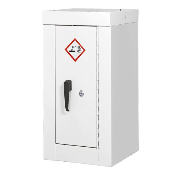 QMP Acid Alkali Caustic Material Floor Standing Security Cabinets - 900H x 460W x 460D mm