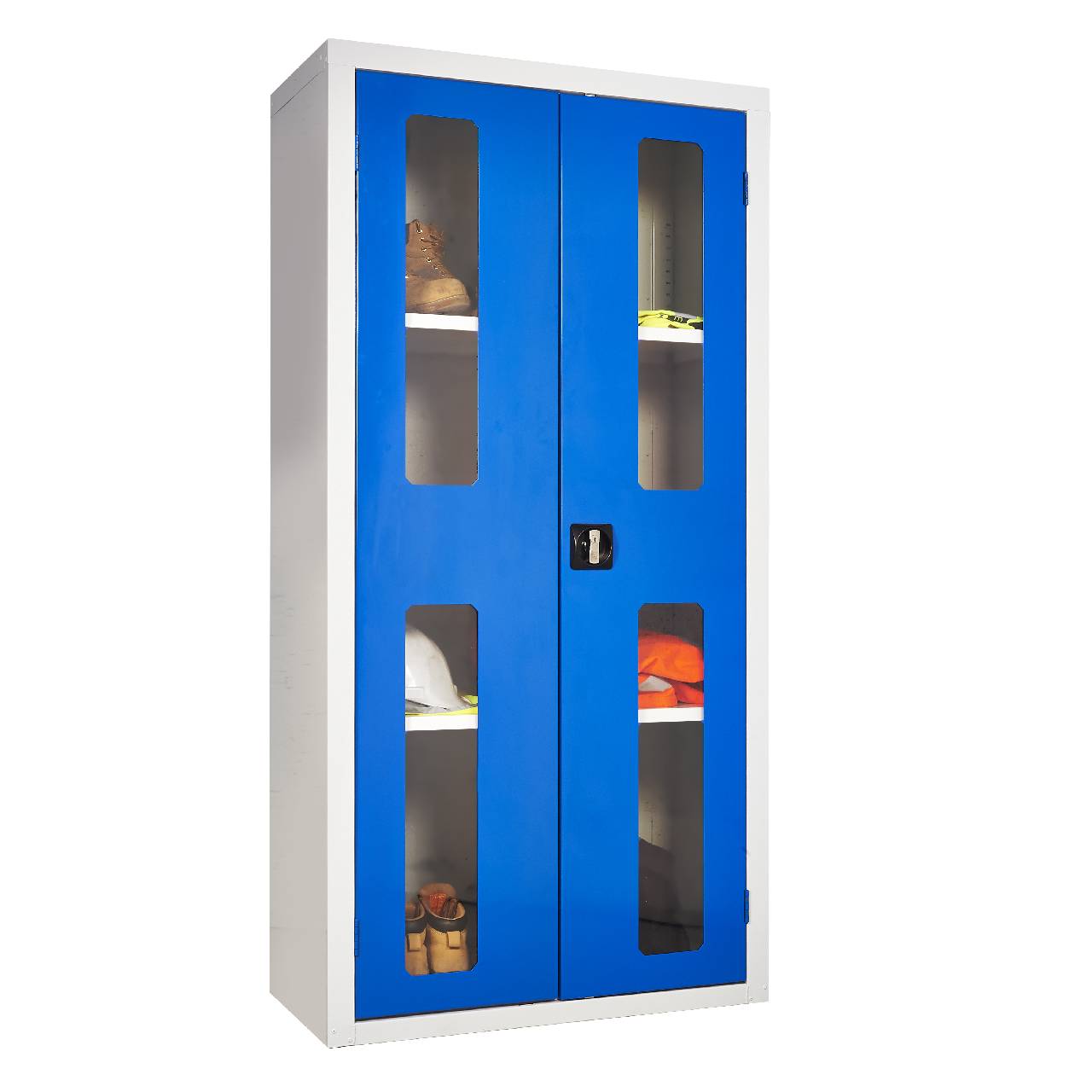 QMP Vision Door Floor Standing Cabinets - 1800H x 900W x 460D mm