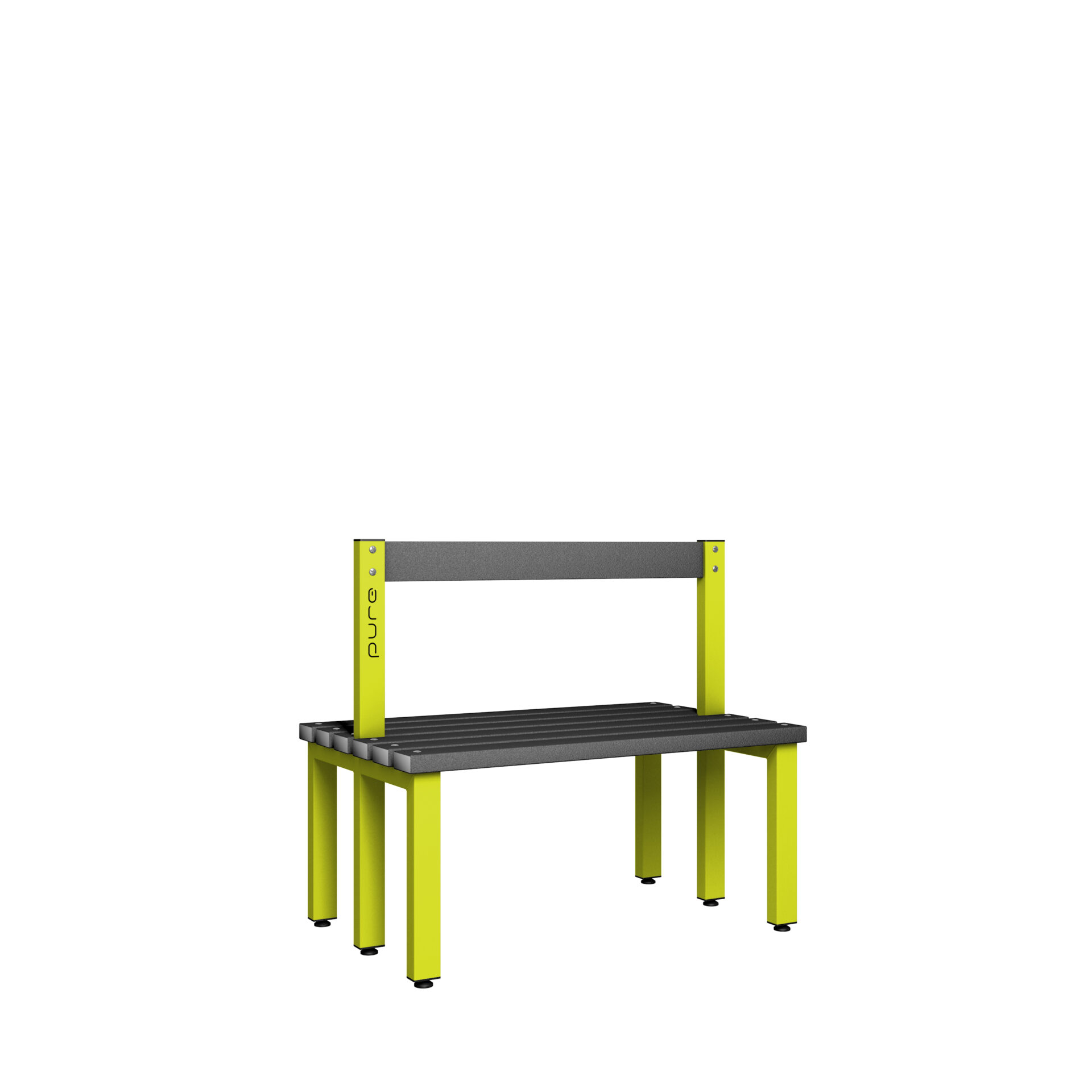 Pure Carbon Zero Double Sided 1000mm Low Height Back Rest Bench