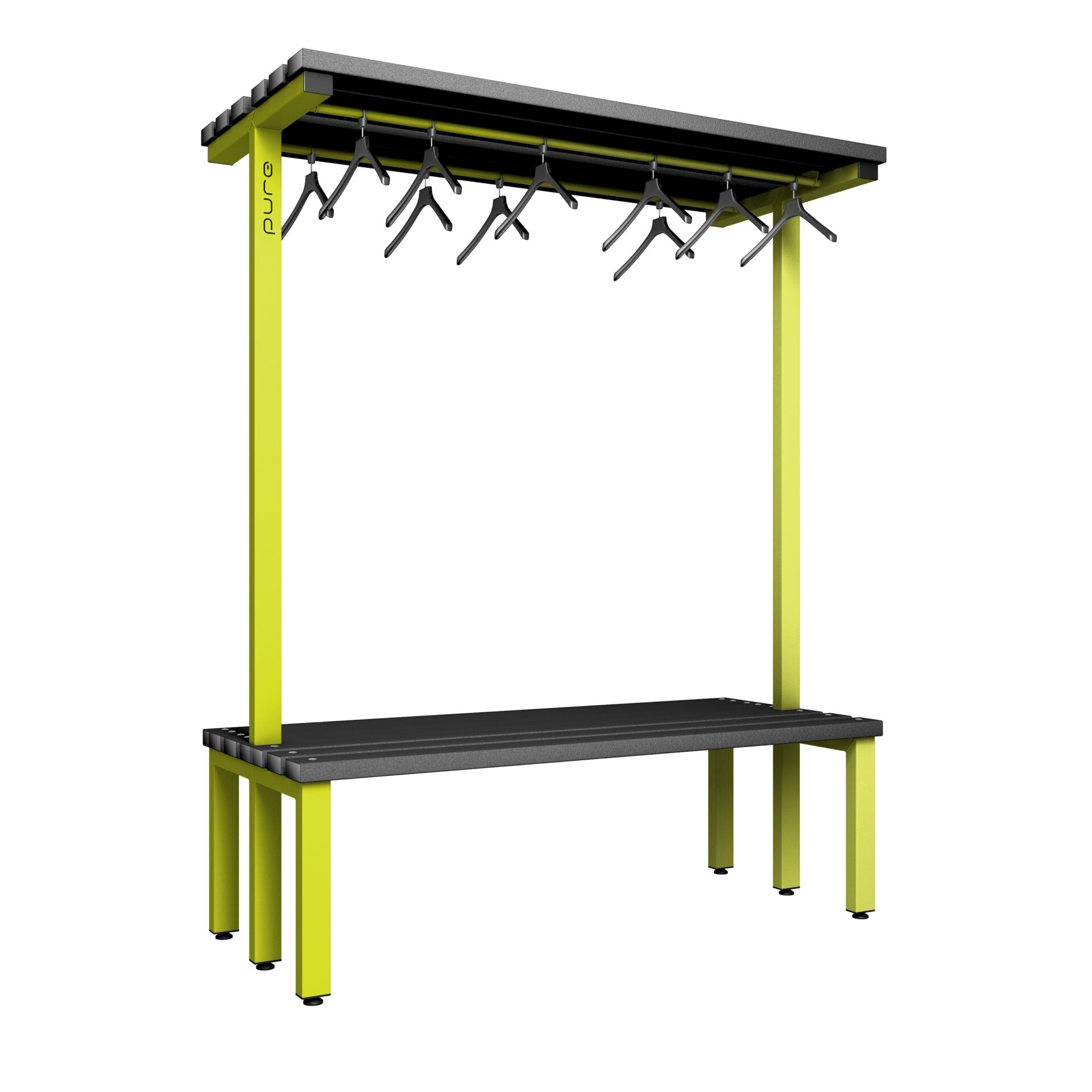 Pure Carbon Zero Double Sided 1500mm Overhead Hanging Bench