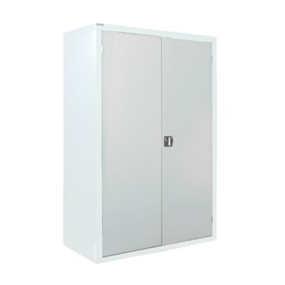 QMP Workplace Cupboard – 1800H x 1200W x 610D mm, Light Grey